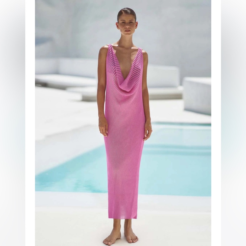 Baobab Collection Vibrant Pink Maxi Dress